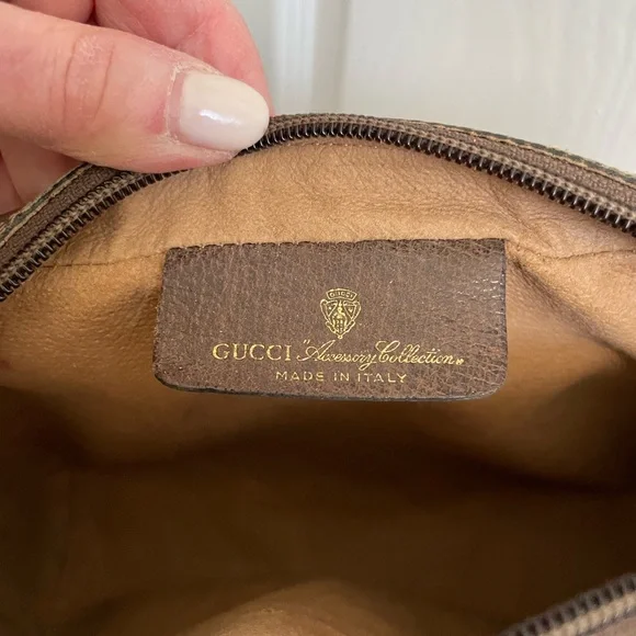 Gucci Beige and Brown GG Crossbody Bag - Picture 13 of 15